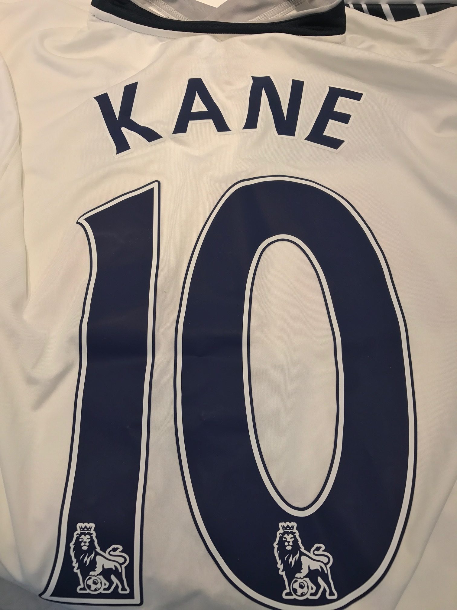 Harry Kane Match Worn Tottenham Shirt 2022 - 2023 Season - Golden