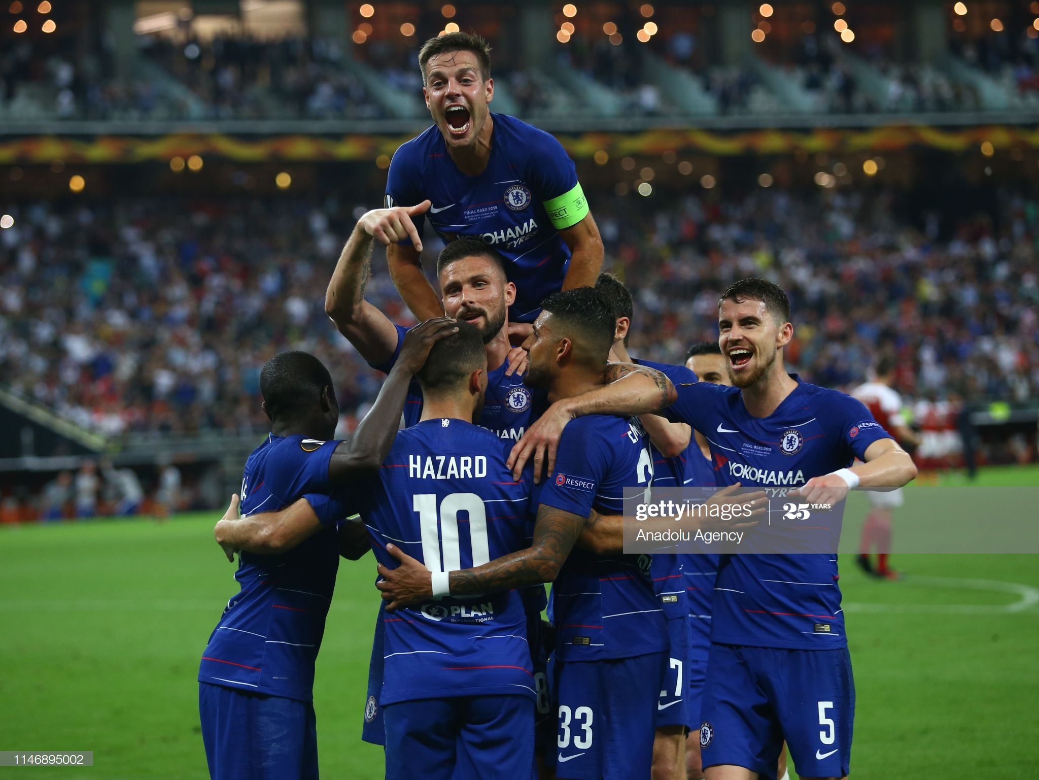 Chelsea Europa League Winners Medal 2019 - Golden Soccer ...