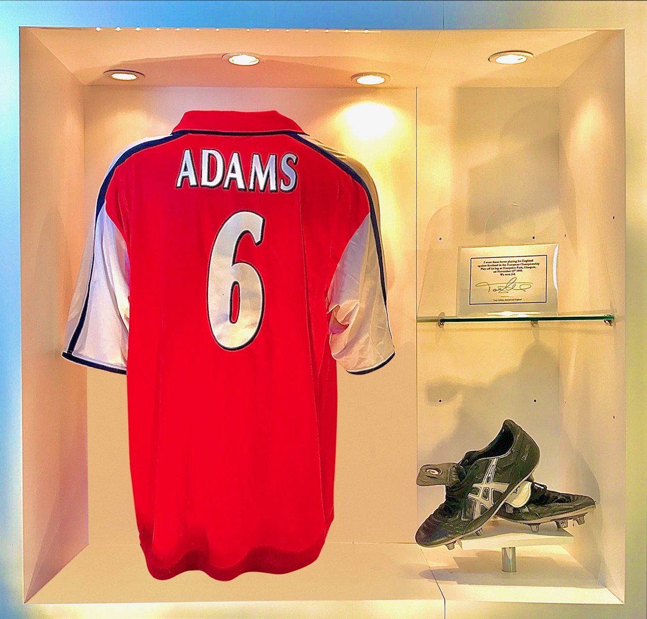 Tony Adams Signed Arsenal 2021-22 Football Shirt