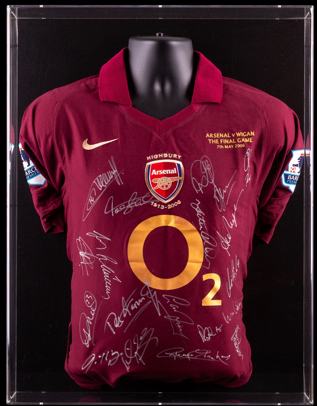 Arsenal hotsell highbury jersey