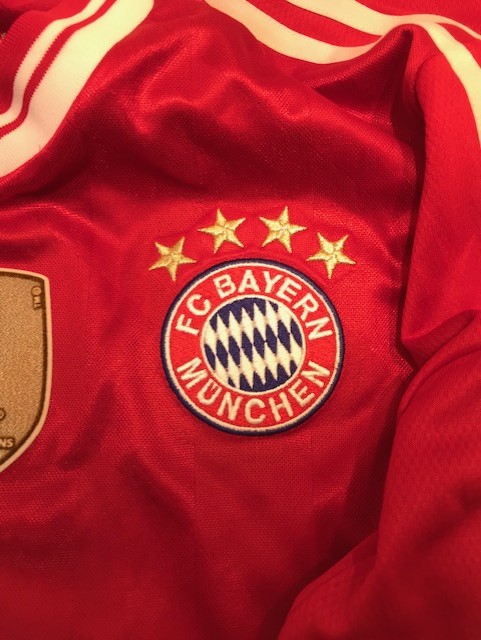 Arjen Robben Match Worn & Signed F.C Bayern Munich Shirt Bundesliga ...