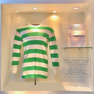 Billy McNeill Match Worn UEFA European Cup Semi Final Celtic Shirt 1970
