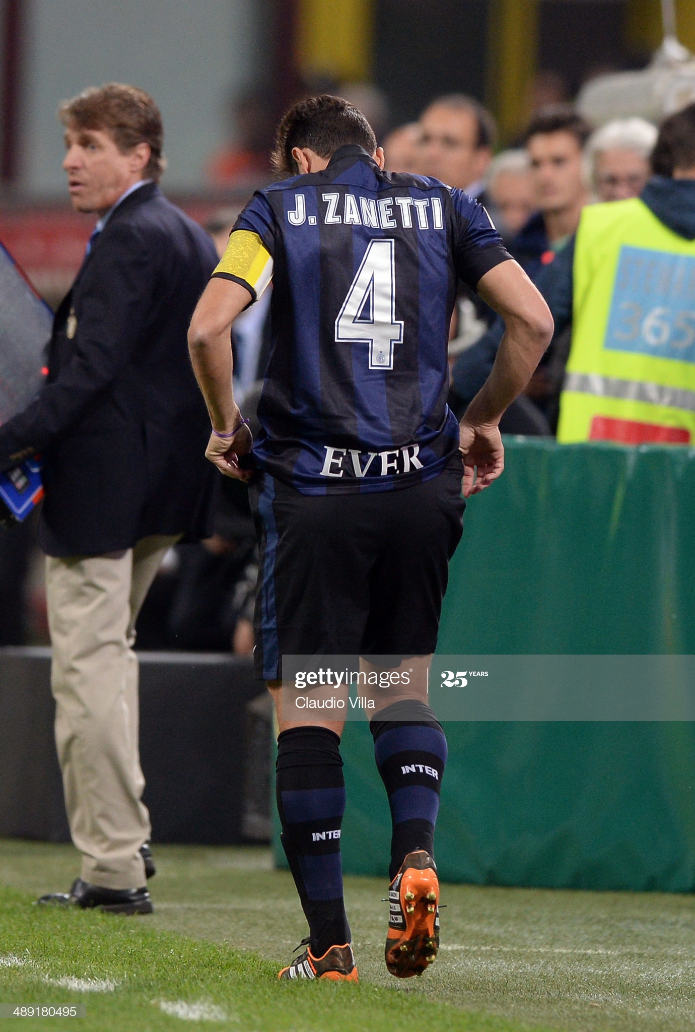 Charitybuzz: Exclusive Inter Milan Match Jersey Signed by Javier Zanetti