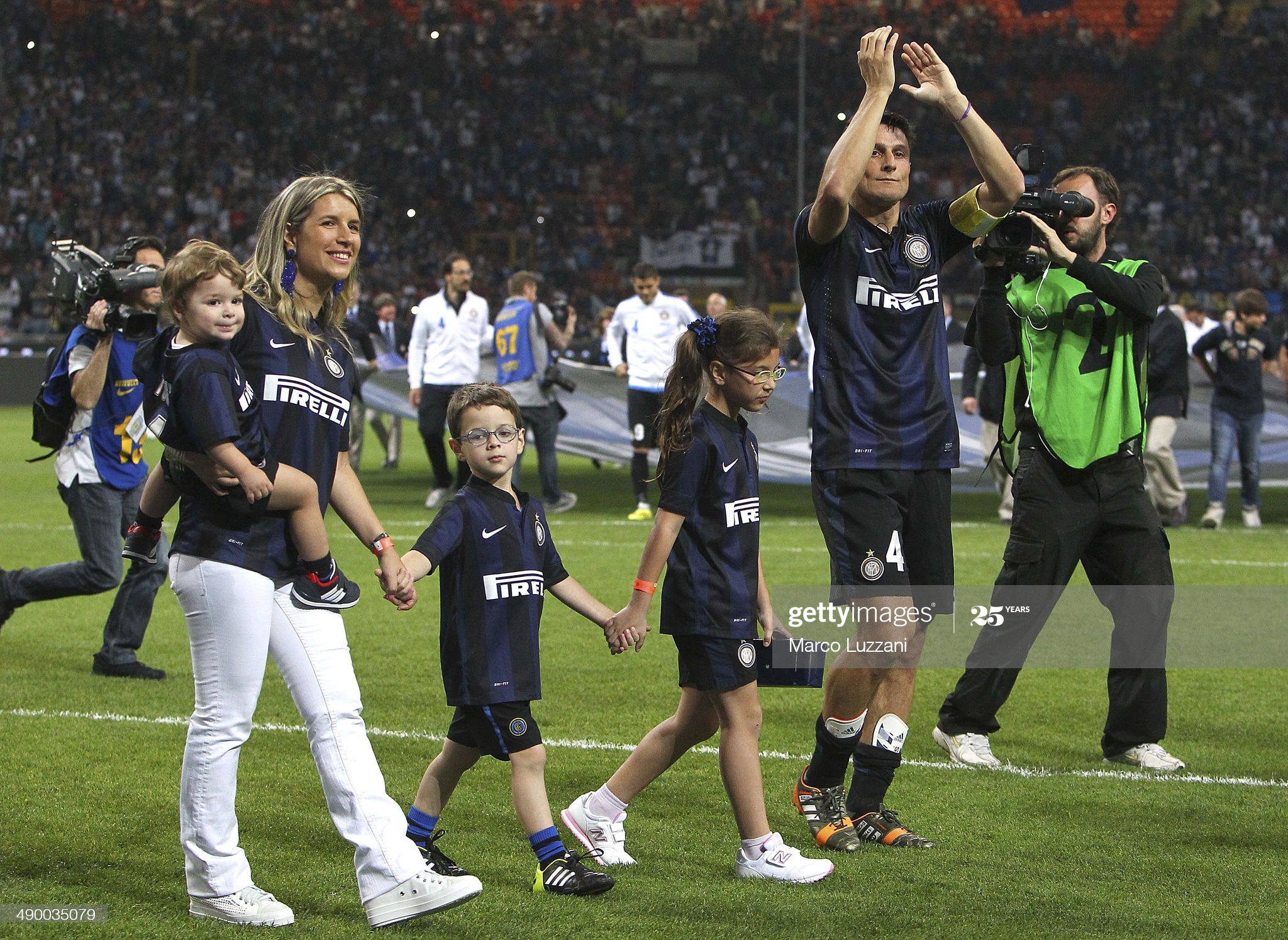 Charitybuzz: Exclusive Inter Milan Match Jersey Signed by Javier Zanetti