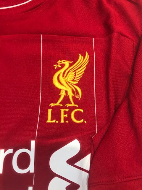 Mo Salah Match Worn Liverpool Premier League Shirt 2019 - 2020 Season ...