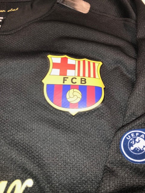 Lionel Messi Match Worn F.C Barcelona Champions League Shirt & Pre ...