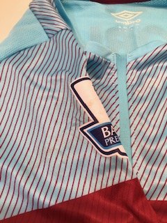 Eric's West Ham shirt collection 韋斯咸球衣收藏- Mark Noble 2015-2016 Boleyn Final  Game Signed Shirt