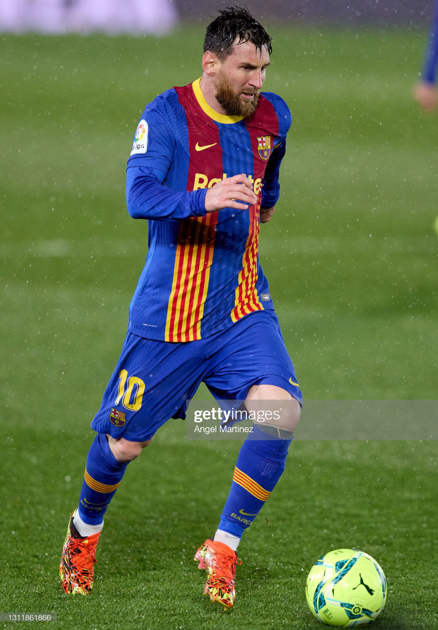 FC Barcelone Maillot de football Senyera 2020/21 Vapor