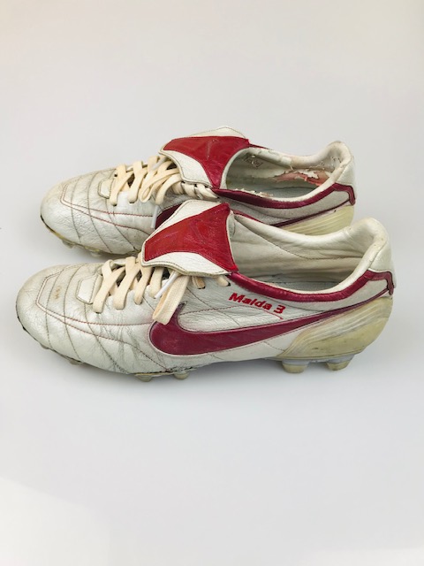 Paolo Maldini Match Worn A.C Milan Football Boots 2004 - 2005 Season ...