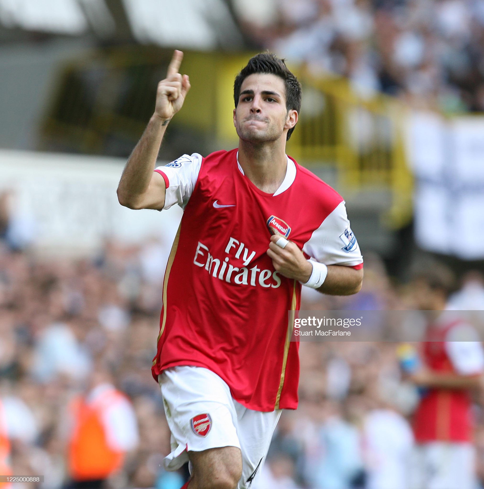 Cesc Fabregas Match Worn Arsenal Shirt 2007 2008 Season Golden Cesc Fabregas Match Worn Arsenal Shirt 2007 2008 Season Golden