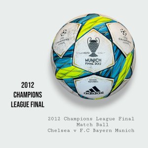 2012 Champions League Final Official Match Ball – Chelsea v F.C Bayern Munich
