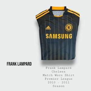 Frank Lampard Match Worn Chelsea Shirt 2010 - 2011 Season