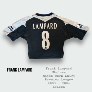Frank Lampard Match Worn Chelsea Shirt 2004 - 2005 Season