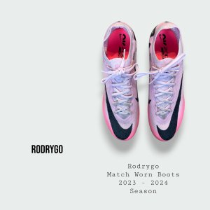 Rodrygo Match Worn Real Madrid / Brazil Football Boots 2023 - 2024 Season