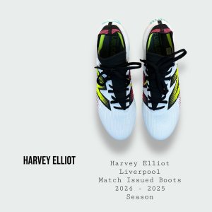 Harvey Elliot Match Issued Liverpool Football Boots 2024 - 2025 Season