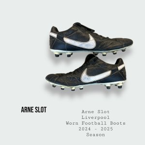 Arne Slot Match / Training Worn Liverpool Football Boots 2024 - 2025 Season