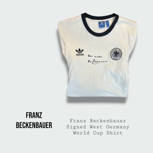 Franz Beckenbauer Signed West Germany World Cup Shirt