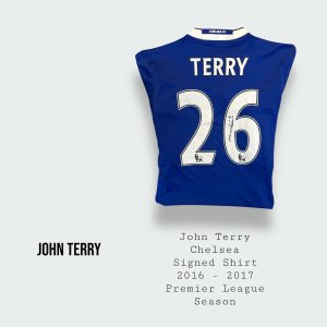 John Terry Signed Premier League Shirt 2016 - 2017 Season