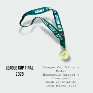 Newcastle Carabao League Cup Winners Medal 2025