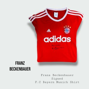 Franz Beckenbauer Signed F.C Bayern Munich Shirt