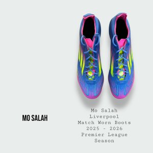 Mo Salah Match Worn Liverpool Football Boots 2025 - 2026 Premier League Season