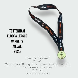 Tottenham Hotspur Europa League Winners Medal 2025