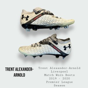 Trent Alexander-Arnold Match Worn Liverpool Premier League Champions Boots 2019 - 2020 Season