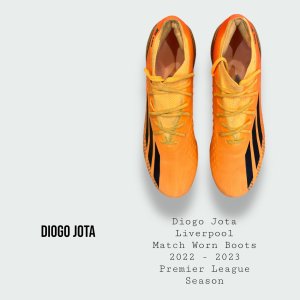 Diogo Jota Match Worn Liverpool Football Boots 2022 - 2023 Premier League Season