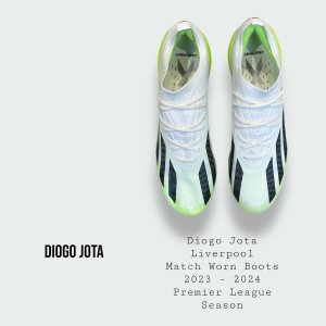 Diogo Jota Match Worn Liverpool Football Boots 2023 - 2024 Premier League Season