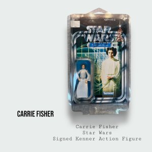 Carrie Fisher Signed Star Wars Action Figure