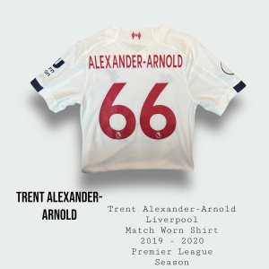 Trent Alexander-Arnold Match Worn Liverpool Premier League Champions Shirt 2019 - 2020 Season