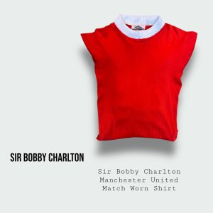 Sir Bobby Charlton Match Worn Manchester United Shirt