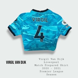 Virgil Van Dijk Liverpool Match Premier League Shirt 2020 - 2021 Season