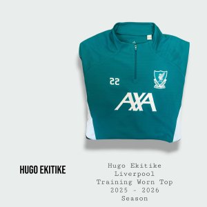 Hugo Ekitike Liverpool Pre Match Warm Up Training Top 2025 - 2026 Season