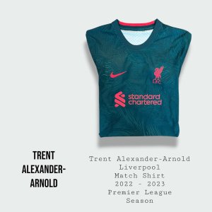 Trent Alexander-Arnold Liverpool Premier League Match Shirt 2022 - 2023 Season