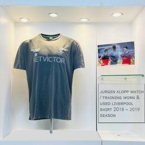 Jurgen Klopp Match / Training Worn & Used Liverpool Shirt 2018 - 2019 Season