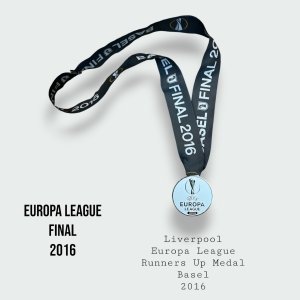 Liverpool Europa League Runners Up Medal 2016