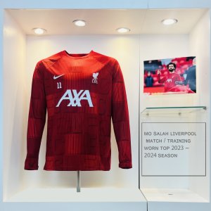 Mo Salah Liverpool Match / Training Worn Top 2023 - 2024 Season