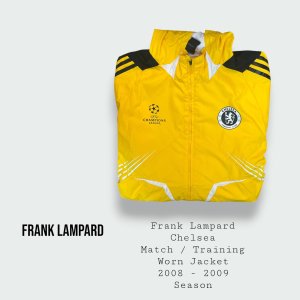 Frank Lampard Match / Training Worn Chelsea Jacket 2008 - 2009 Season