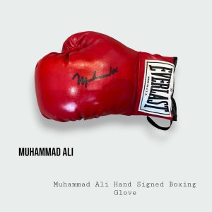 Muhammad Ali Hand Signed Boxing Glove