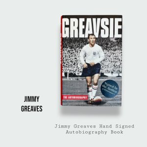 Jimmy Greaves Hand Signed Autobiography Book