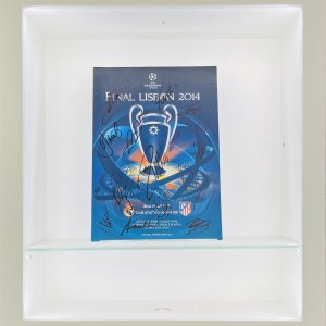 Real Madrid Team Signed Champions League Final Programme 2014