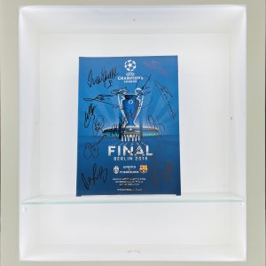 F.C Barcelona Champions League Final Team Signed Programme 2015